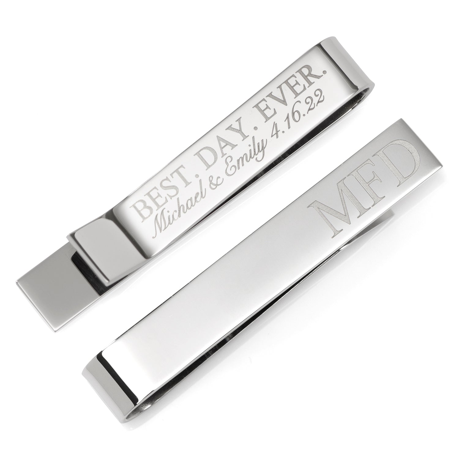 Best Day Ever Engravable Tie Bar - My Men's Shop