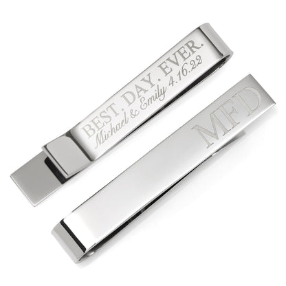 Best Day Ever Engravable Tie Bar - My Men's Shop