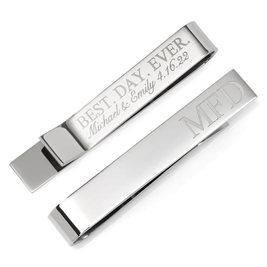 Best Day Ever Engravable Tie Bar - My Men's Shop