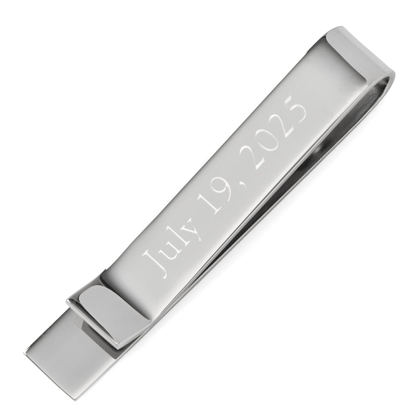 Wedding Title Engravable Tie Bar