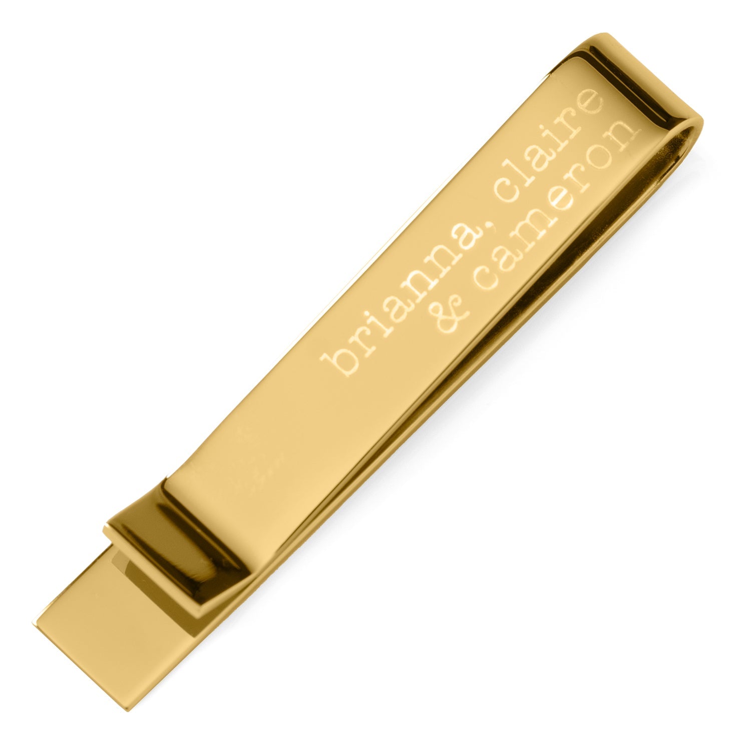 Best Dad Ever Gold Engravable Tie Bar - My Men's Shop
