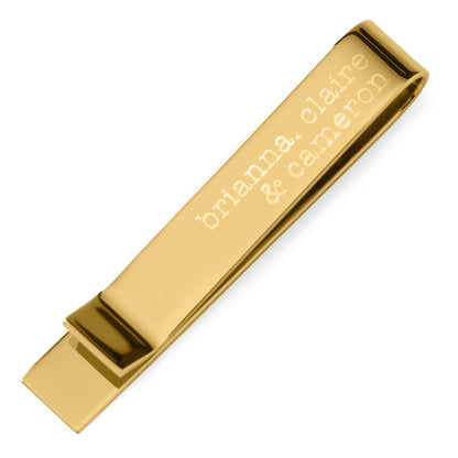 Best Dad Ever Gold Engravable Tie Bar - My Men's Shop