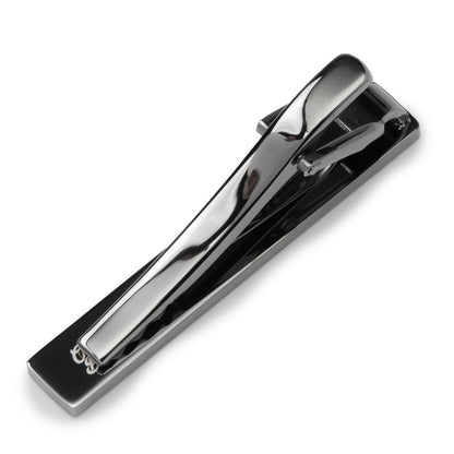 Stainless Steel Gunmetal Engravable Tie Clip - My Men's Shop