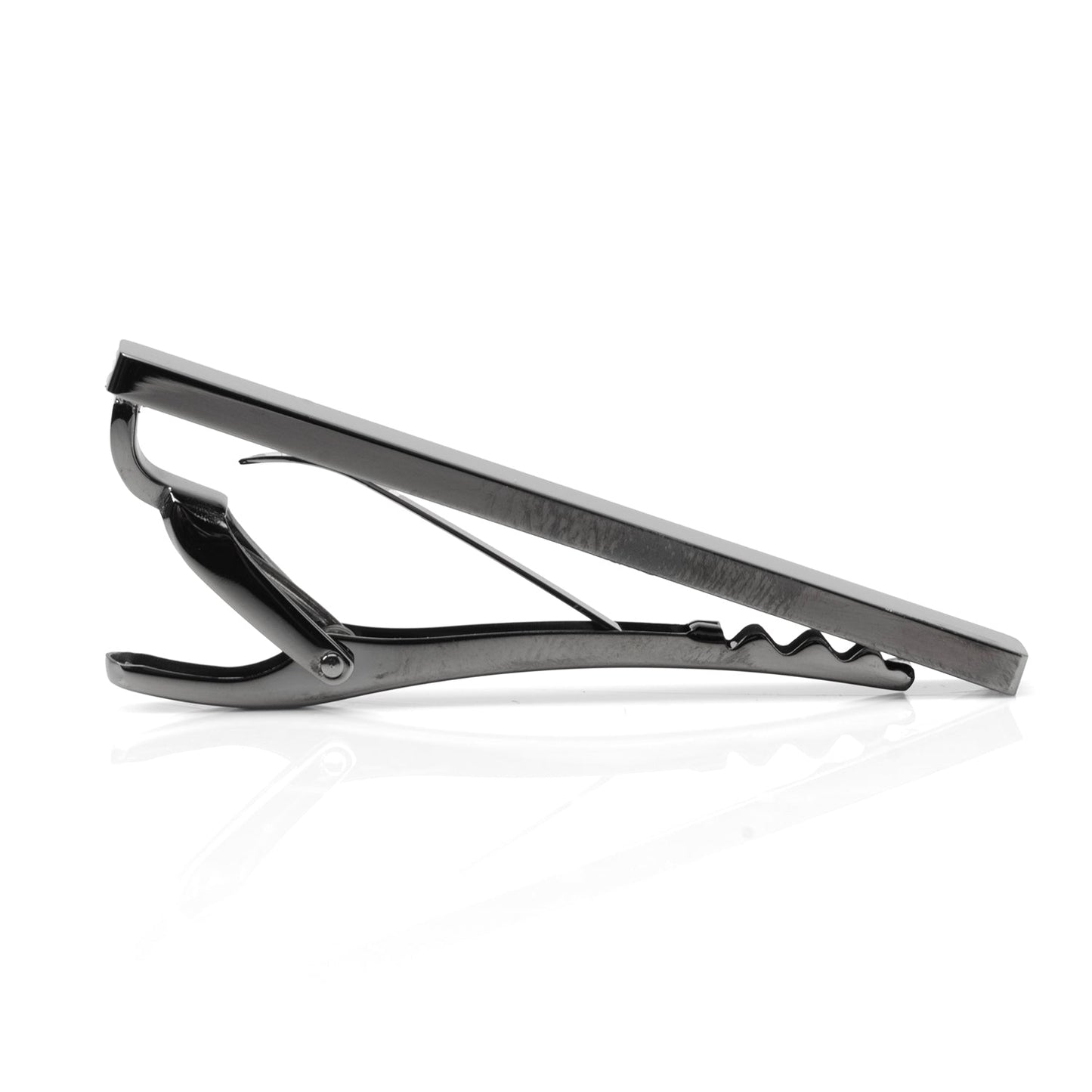 Stainless Steel Gunmetal Engravable Tie Clip - My Men's Shop