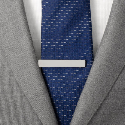 Silver Stainless Steel Engravable Tie Clip - My Men's Shop