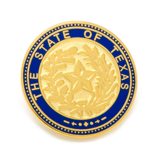 State of Texas Seal Lapel Pin - My Men's Shop