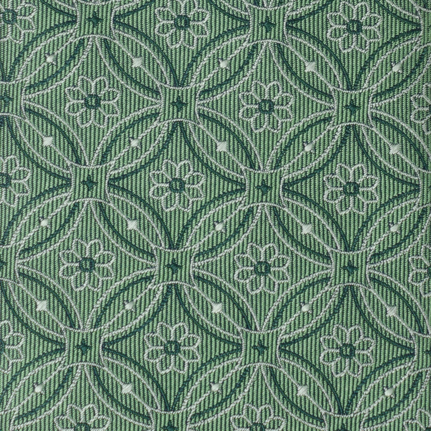 Watercress Green Tiled Men's Tie