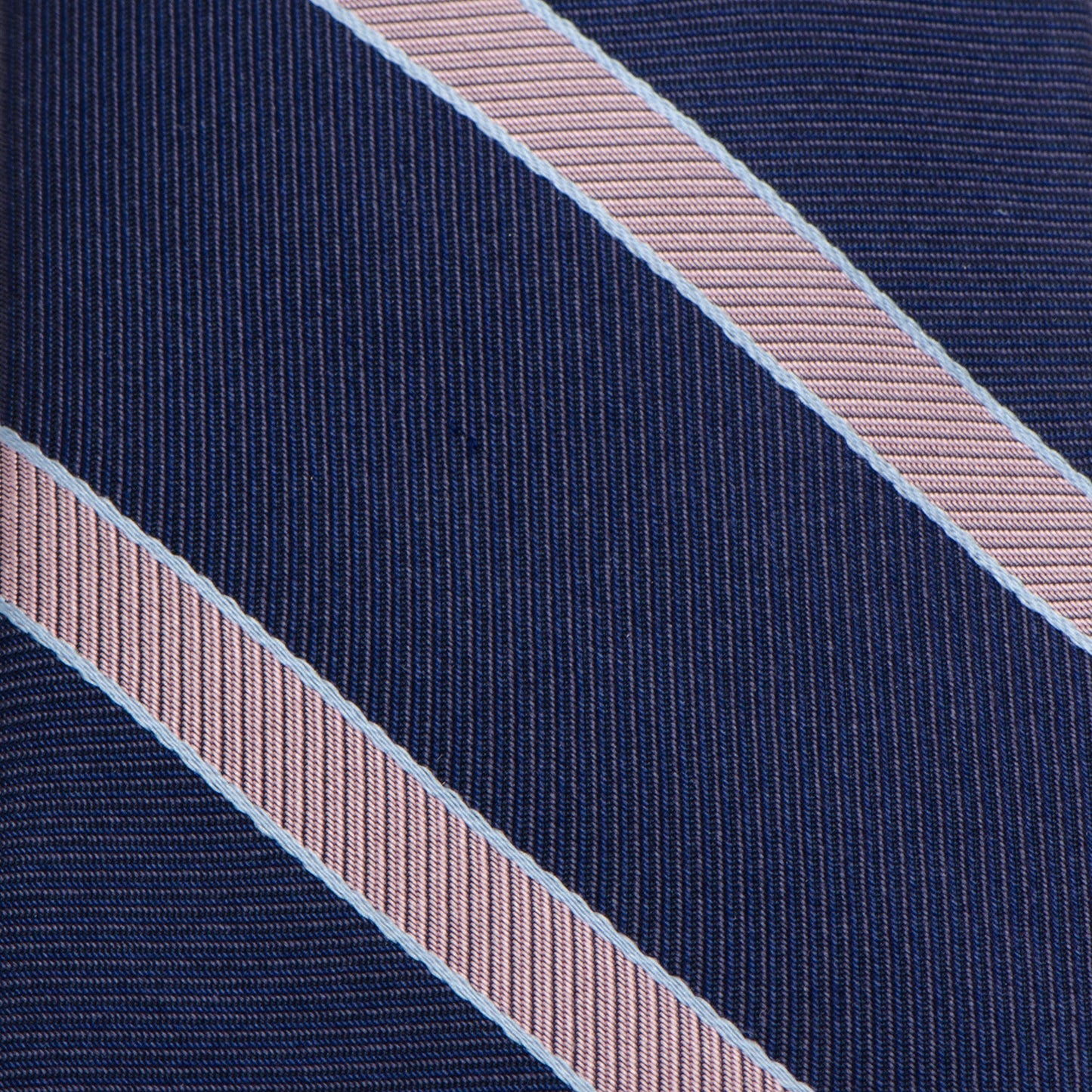 The Travis Tie (Navy Pink Stripe Men's Tie) - My Men's Shop