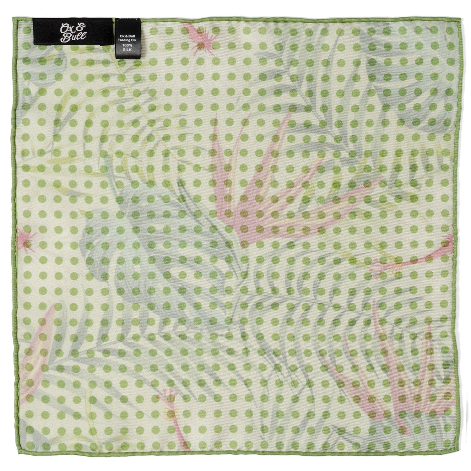 Tropical Leaf Multi Pocket Square - My Men's Shop