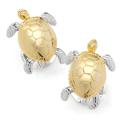 Turtle Movement 3D Cufflinks - My Men's Shop