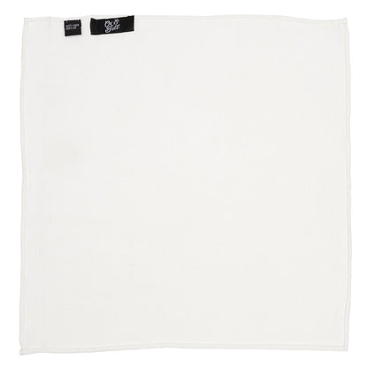 Cream Linen Pocket Square - My Men's Shop