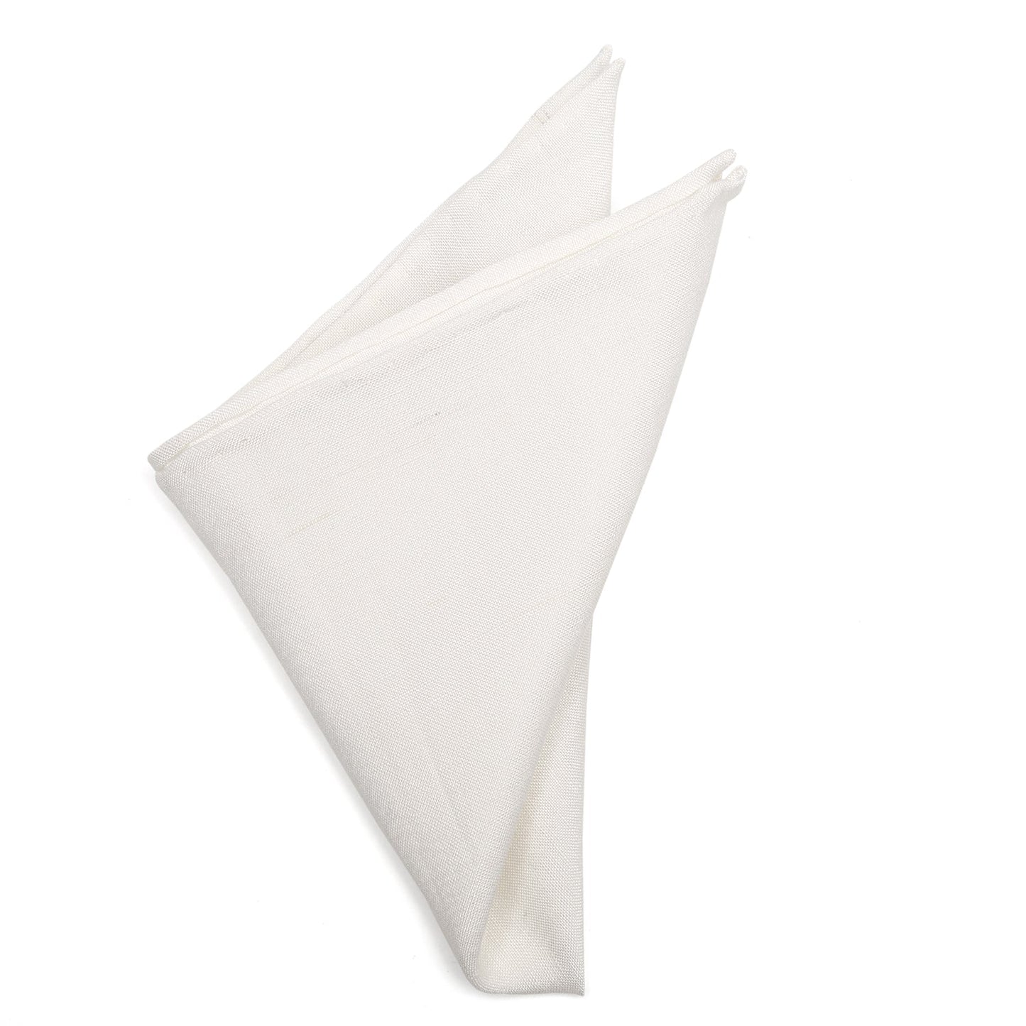 Cream Linen Pocket Square - My Men's Shop