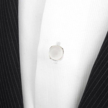 Sterling Silver Classic Formal Mother of Pearl 5-Studs - My Men's Shop