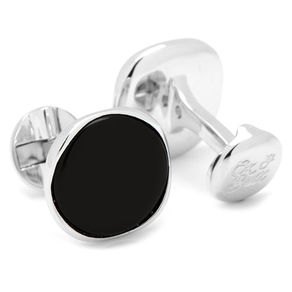 Sterling Silver Classic Formal Onyx 5-Stud Set - My Men's Shop
