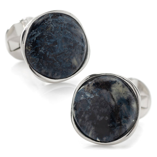Sterling Silver Classic Formal Pietersite Cufflinks - My Men's Shop