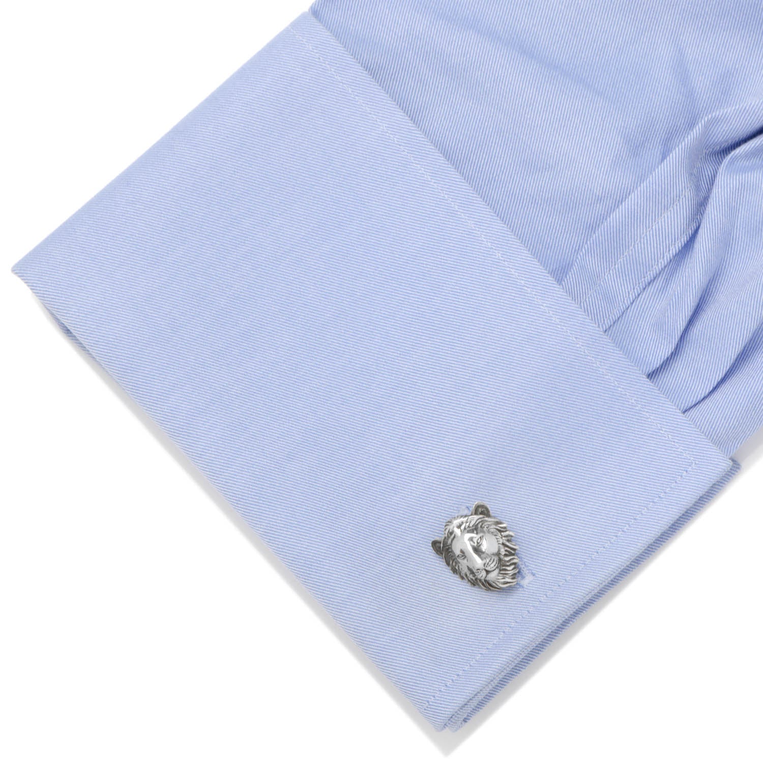 Sterling Lion Head Cufflinks - My Men's Shop