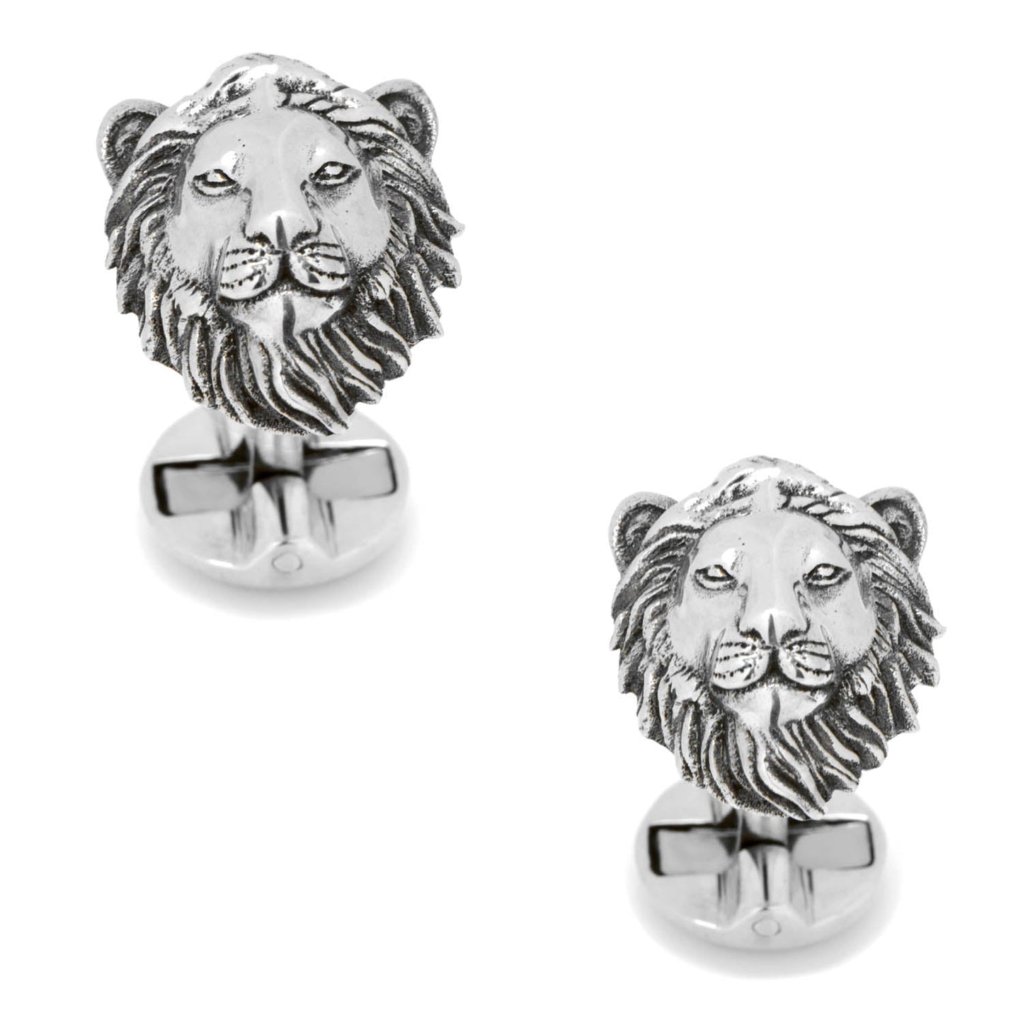 Sterling Lion Head Cufflinks - My Men's Shop