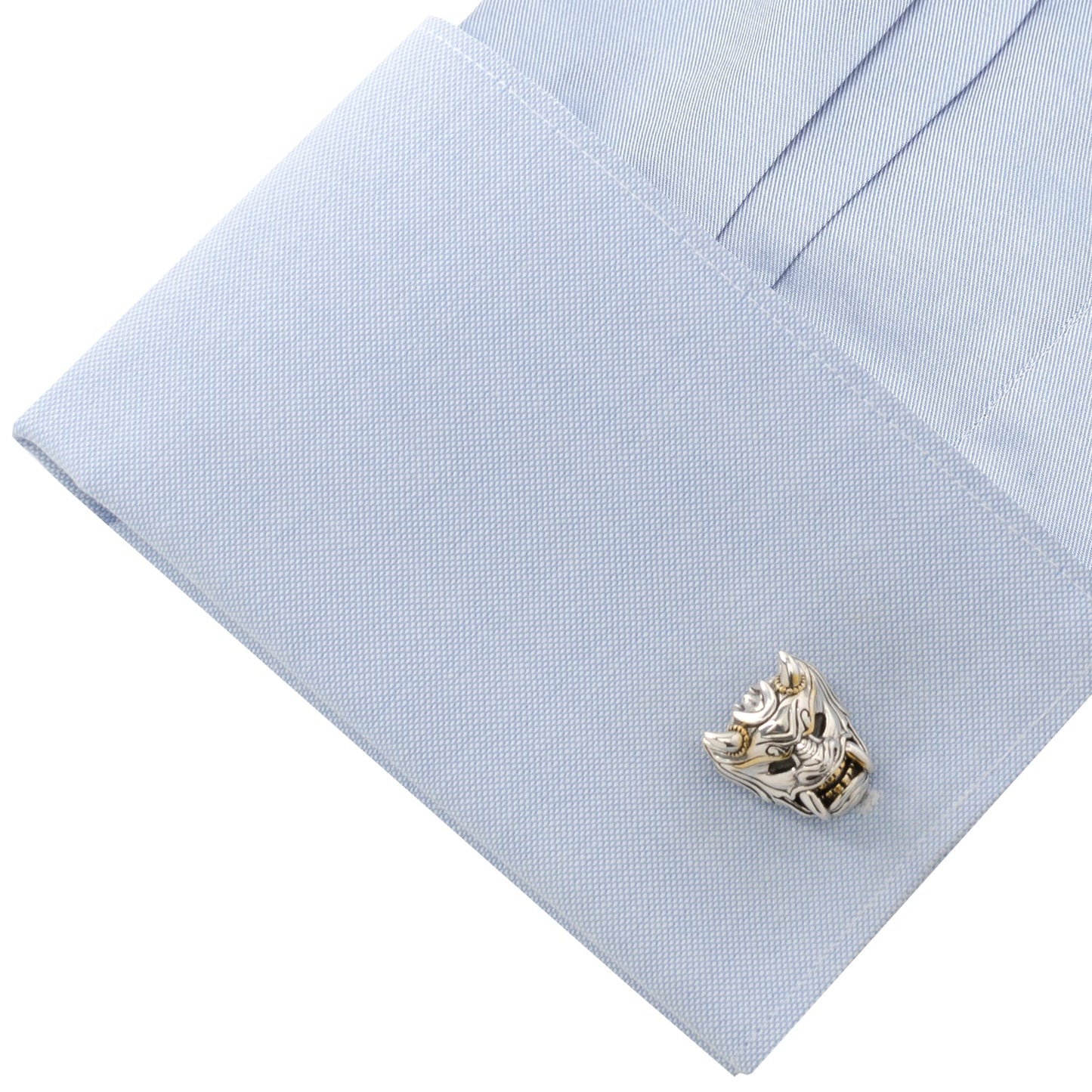 Samurai Mask Cufflinks - My Men's Shop