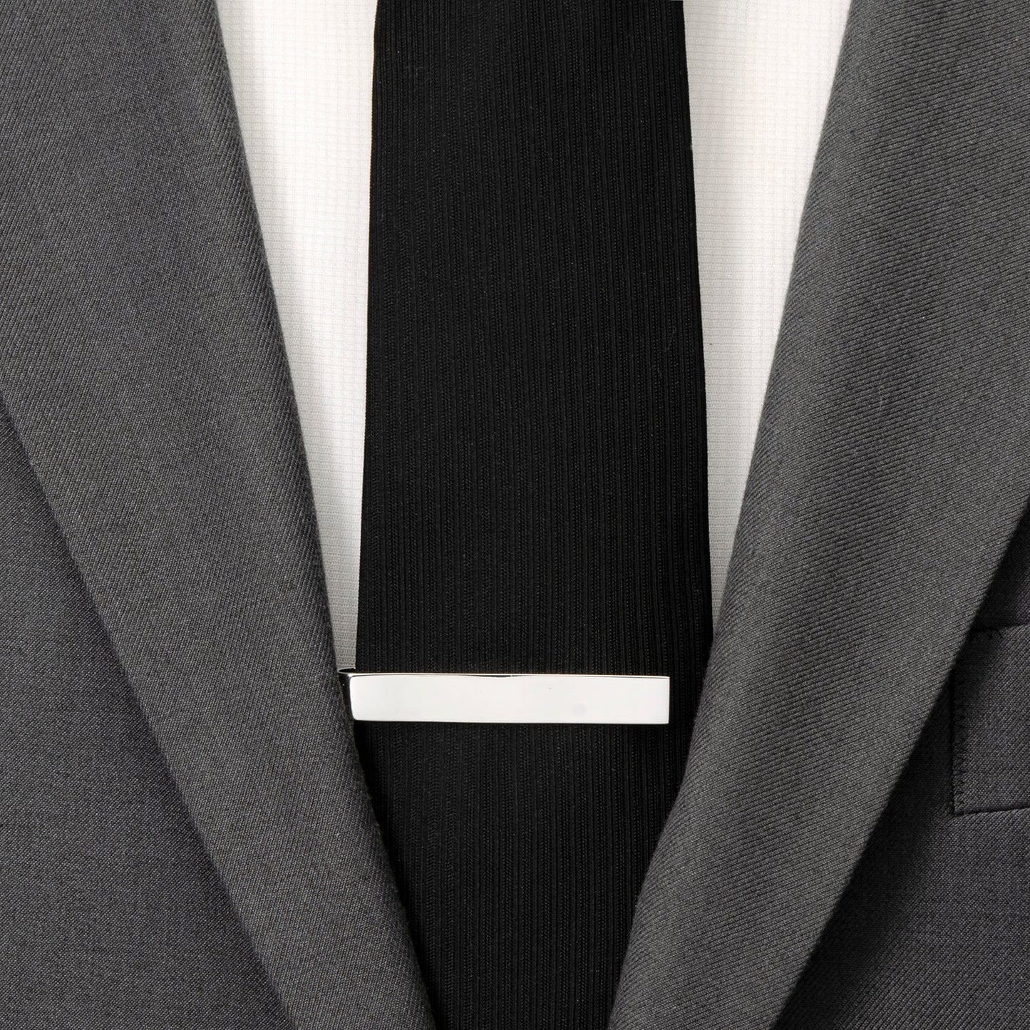 Sterling Silver Engravable Tie Bar