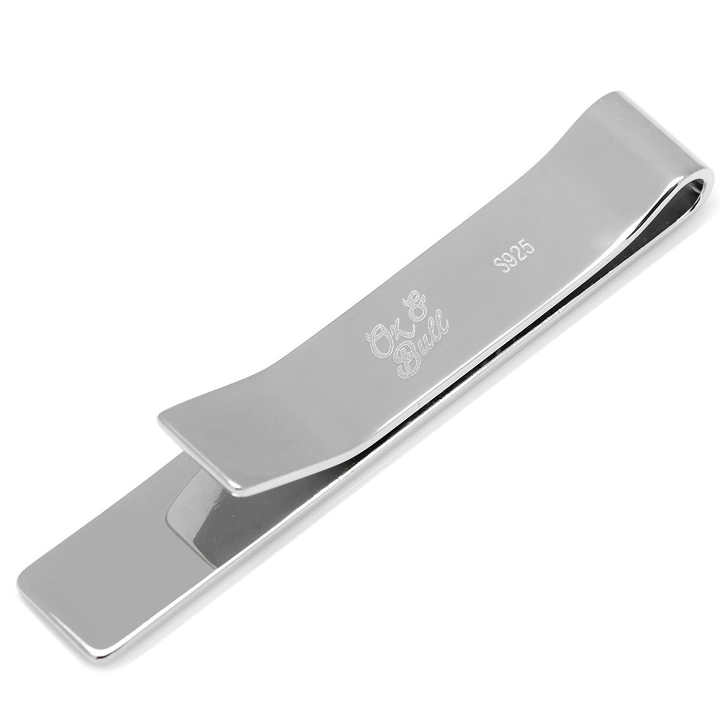 Sterling Silver Engravable Tie Bar - My Men's Shop