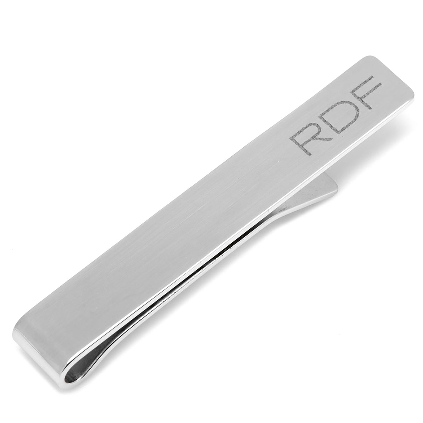 Sterling Silver Engravable Tie Bar - My Men's Shop