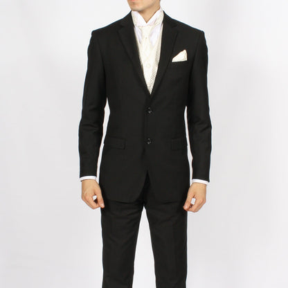 Ferrecci Mens PV150 - Emerald Green with Black Back Adjustable Vest Set