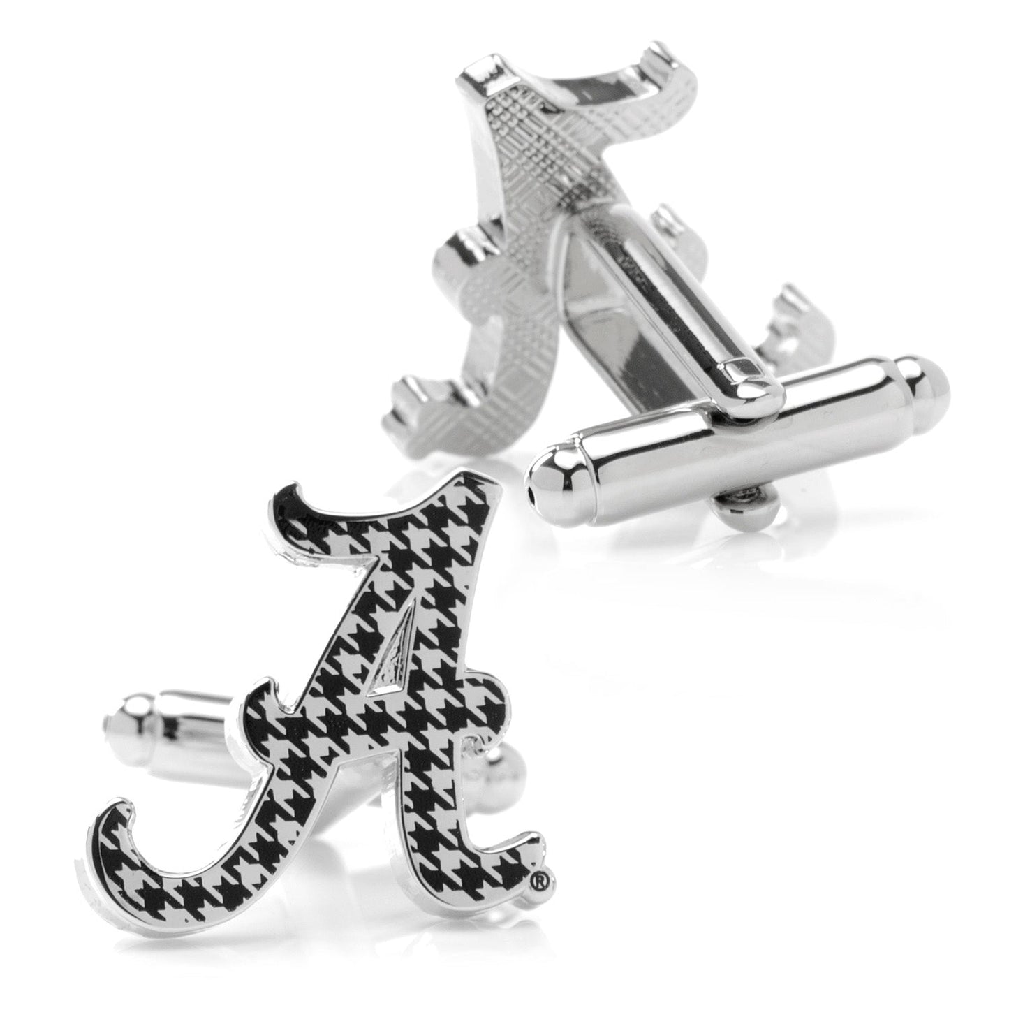 NCAA University of Alabama Houndstooth Cufflinks