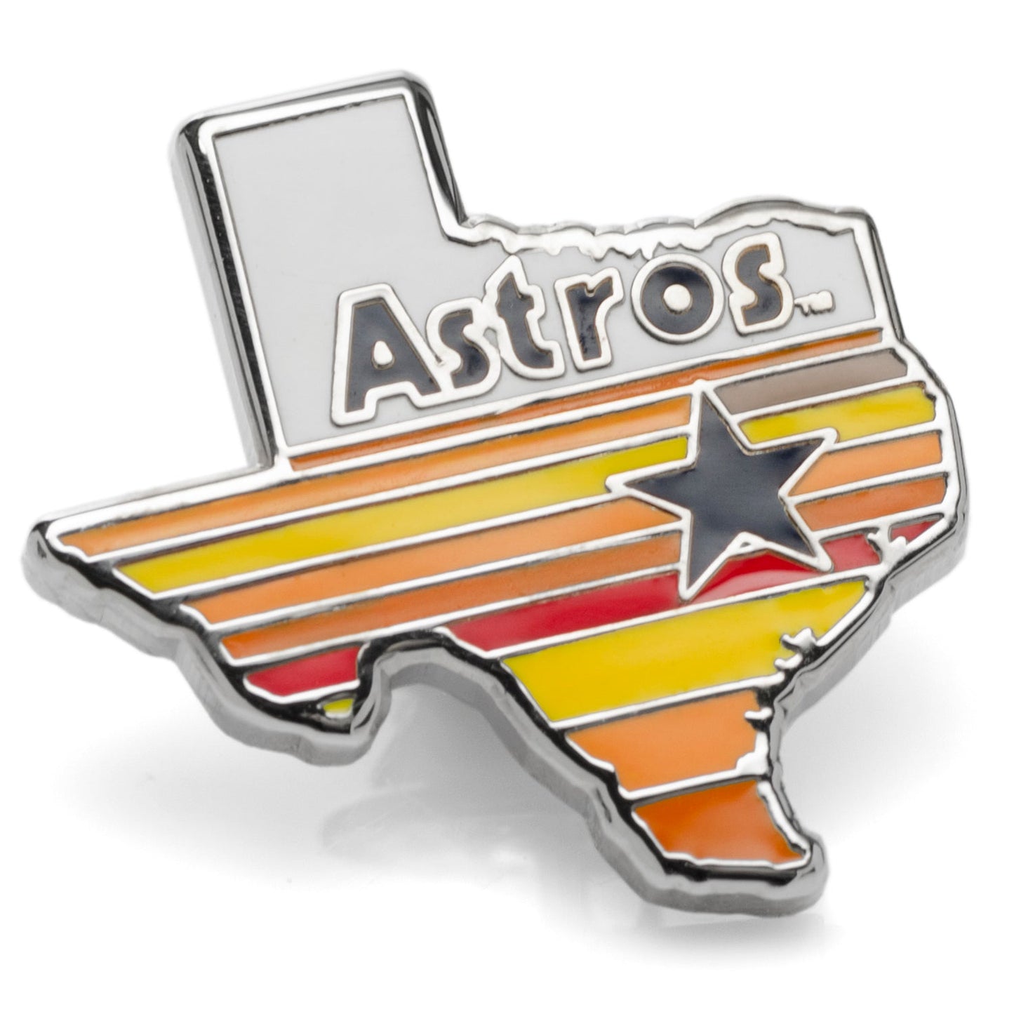 MLB Houston Astros Tequila Sunrise Lapel Pin - My Men's Shop