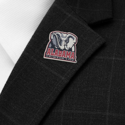 NCAA Alabama University Elephant Mascot Lapel Pin - My Men's Shop