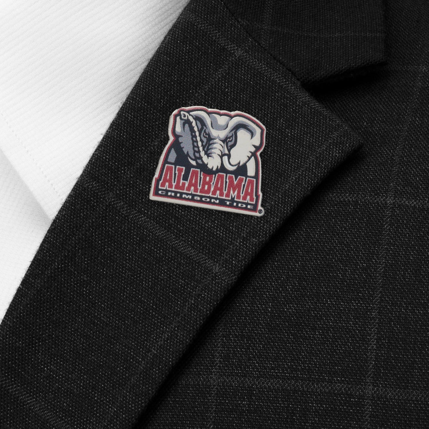 Pin de solapa de la mascota del elefante de la Universidad de Alabama de la NCAA