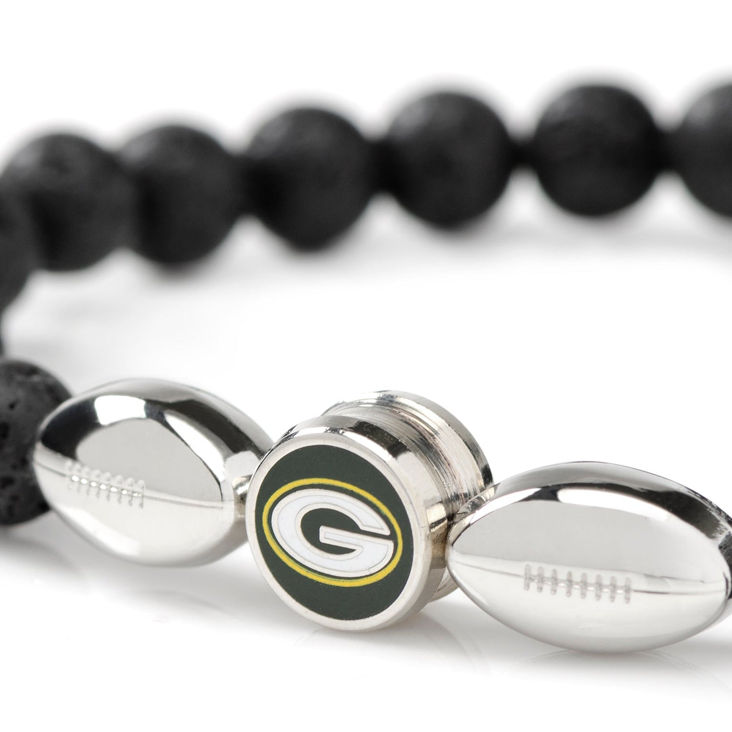 NFL Green Bay Packers Beaded Bracelet