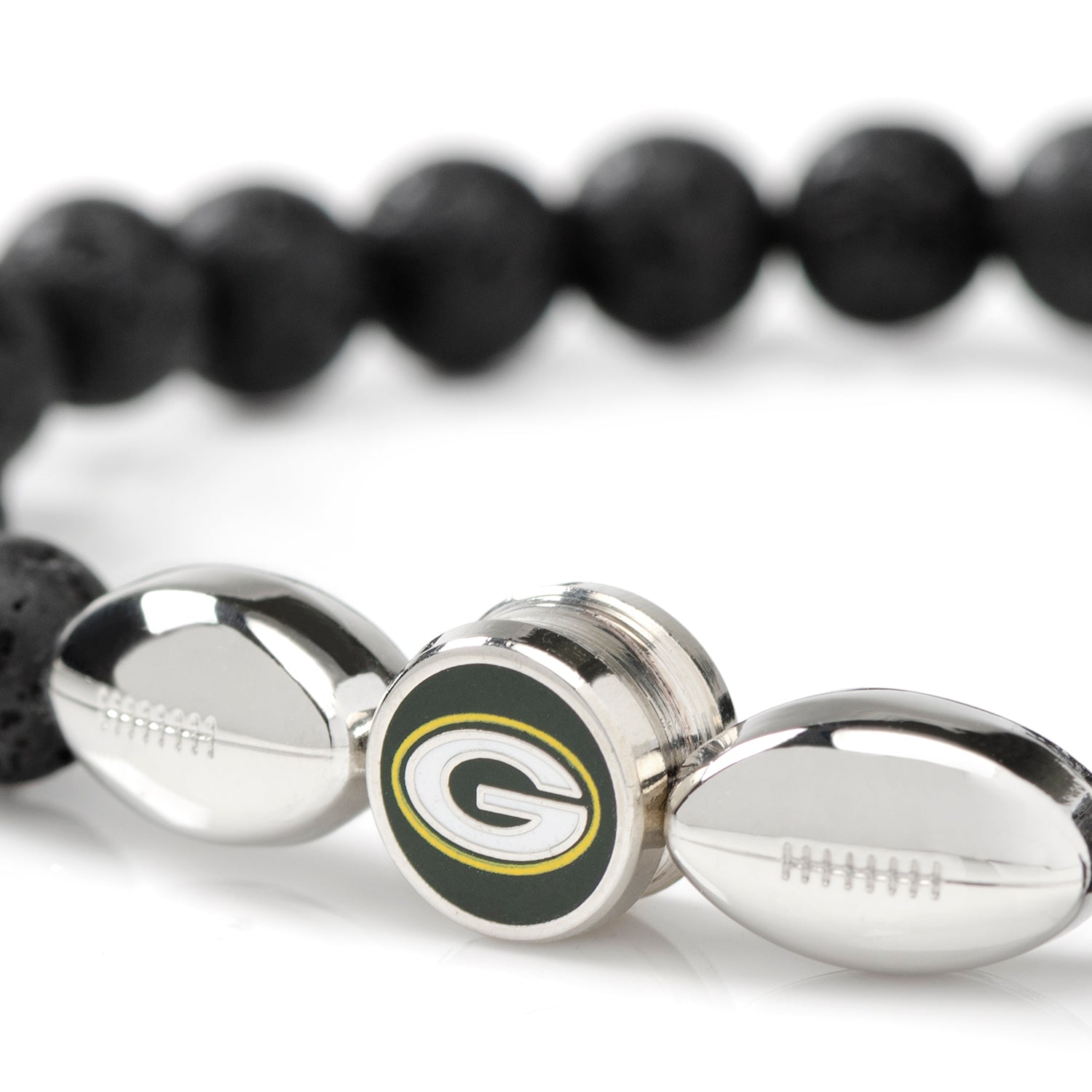 NFL Green Bay Packers Beaded Bracelet - My Men's Shop