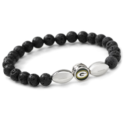 NFL Green Bay Packers Beaded Bracelet