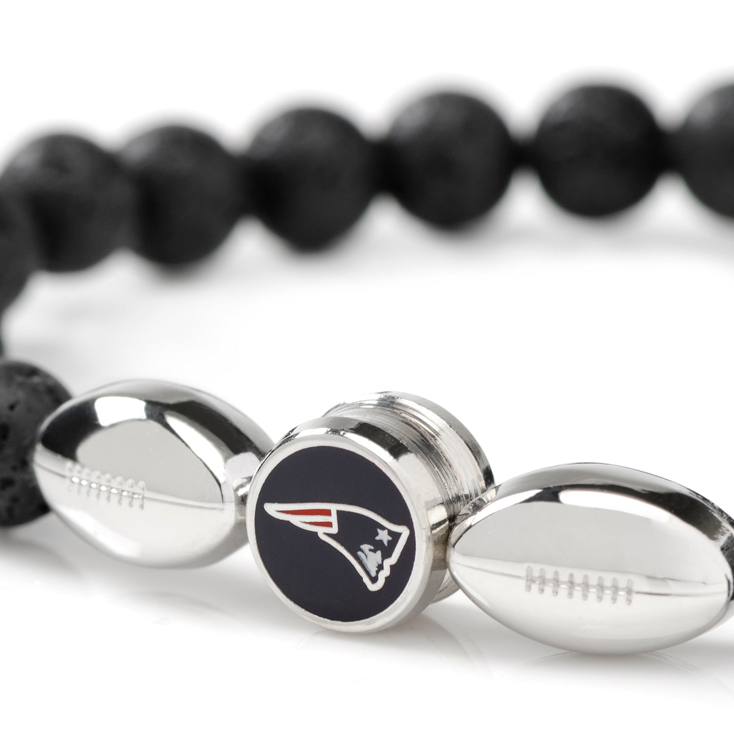 NFL New England Patriots Beaded Bracelet - My Men's Shop