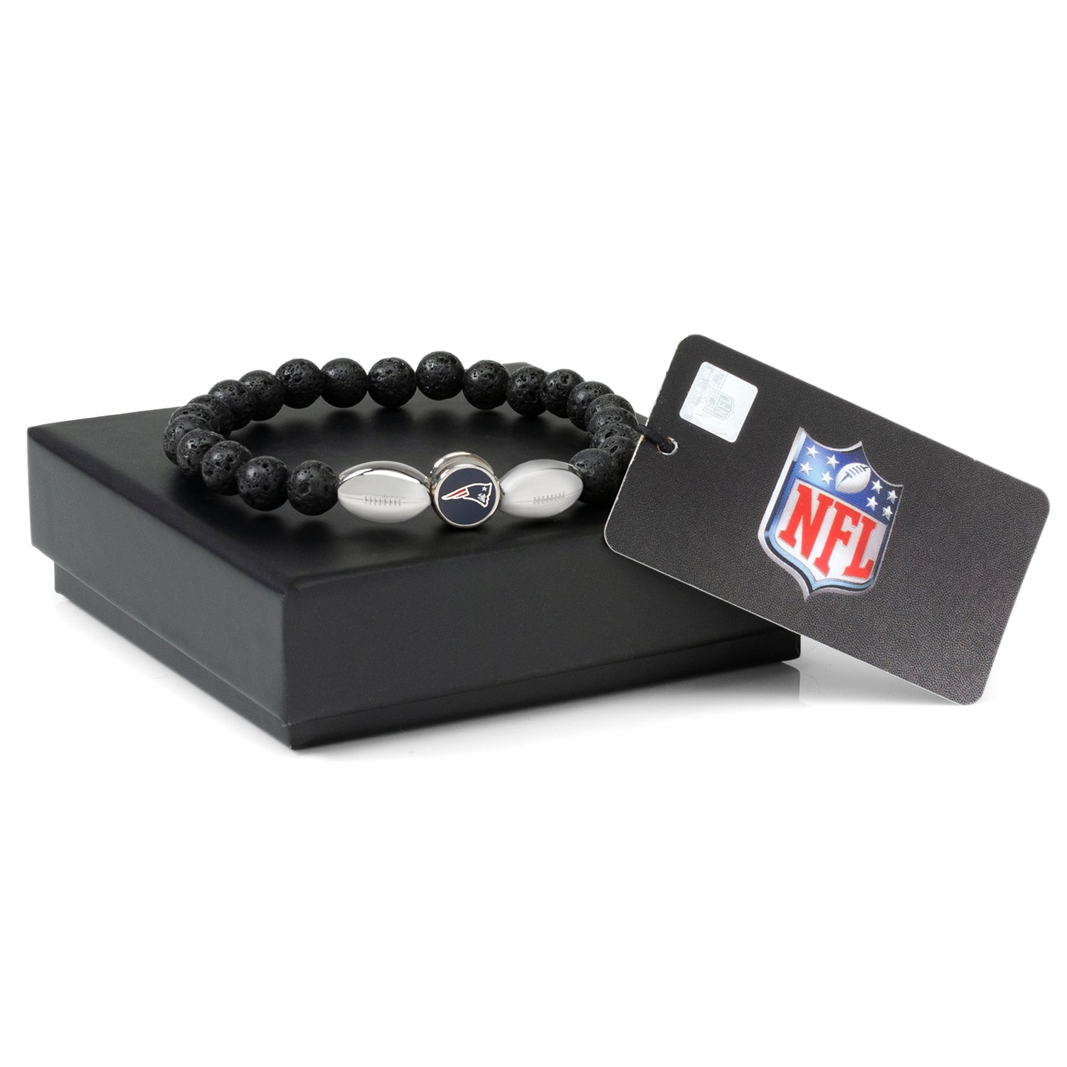 NFL New England Patriots Beaded Bracelet - My Men's Shop