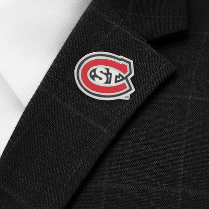 NCAA St. Cloud State Husky Mascot Lapel Pin - My Men's Shop