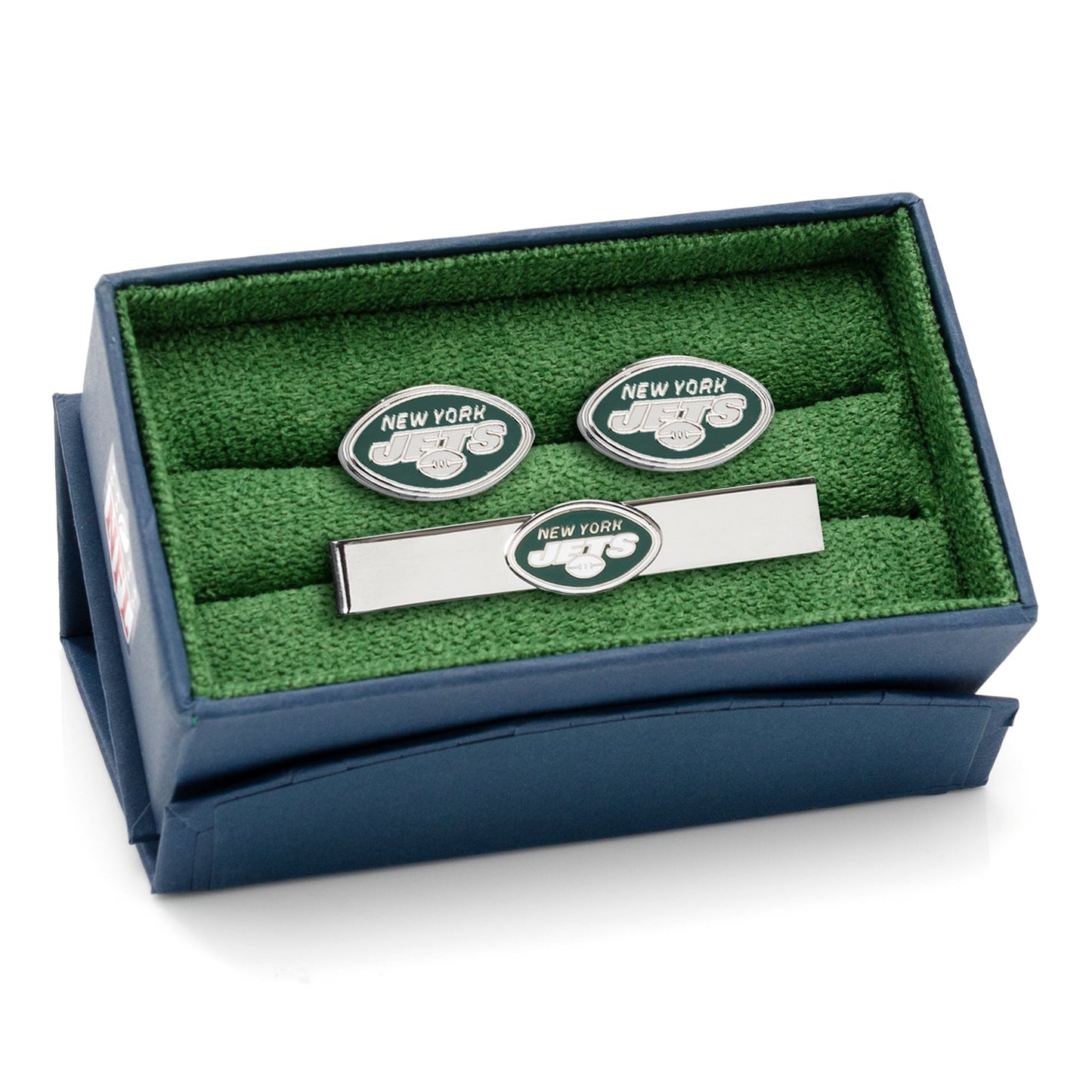 NFL New York Jets Cufflinks & Tie Bar Gift Set - My Men's Shop