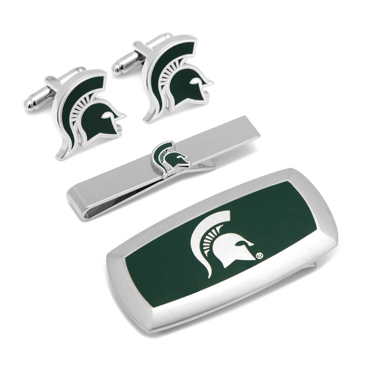 Juego de regalo de cojines de 3 piezas de los Spartans de la NCAA de la Universidad Estatal de Míchigan