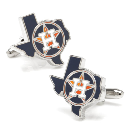 Gemelos de los Houston Astros de la MLB con forma del estado