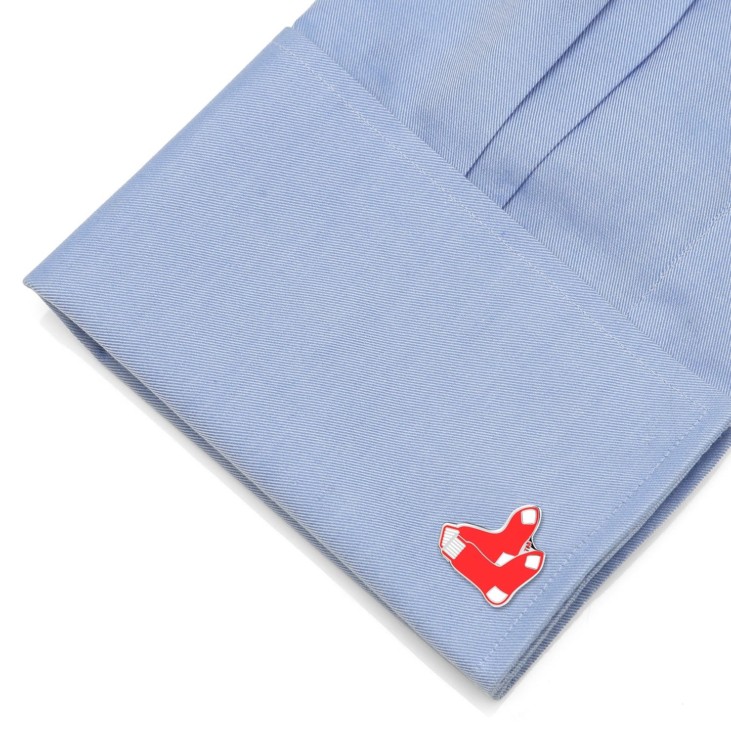 Set de regalo de gemelos y pasador de corbata de los MLB Boston Red Sox
