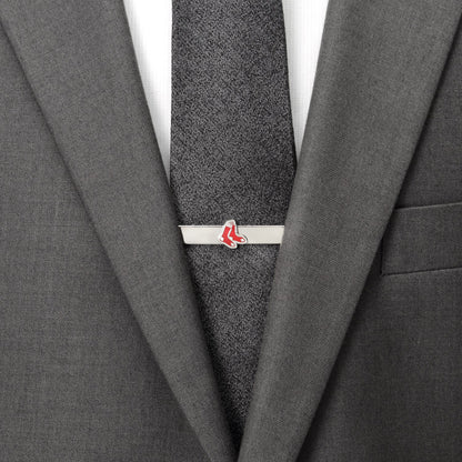 Set de regalo de gemelos y pasador de corbata de los MLB Boston Red Sox