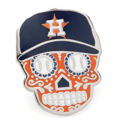 MLB Houston Astros Sugar Skull Lapel Pin - My Men's Shop