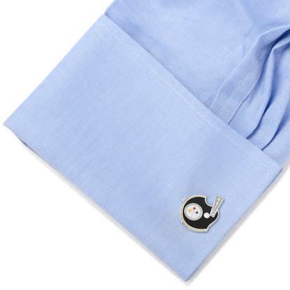 NFL Pittsburgh Steelers Retro Helmet Cufflinks
