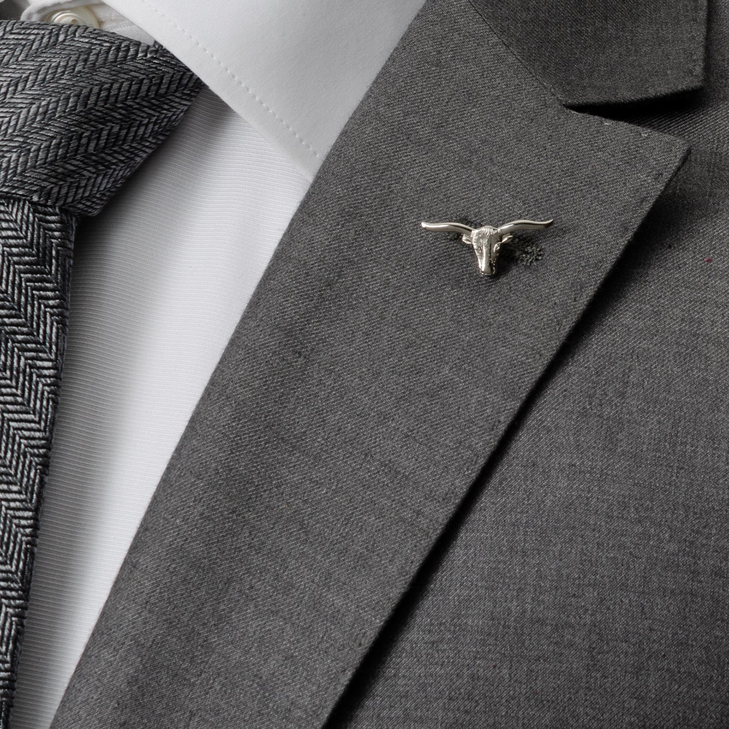 Longhorn Steer Lapel Pin - My Men's Shop