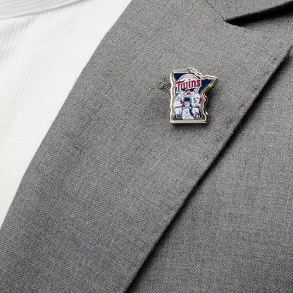 MLB Minnesota Twins Minnie & Paul Lapel Pin - My Men's Shop