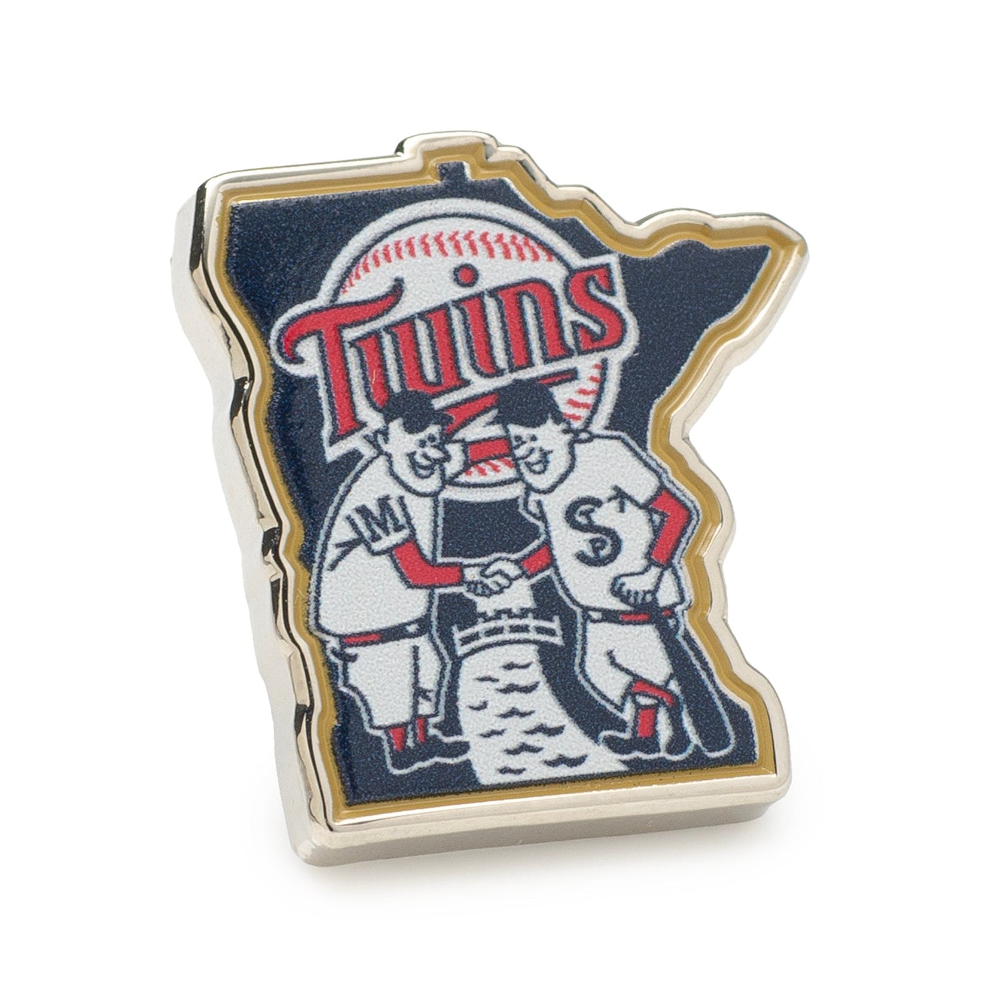 MLB Minnesota Twins Minnie & Paul Lapel Pin - My Men's Shop