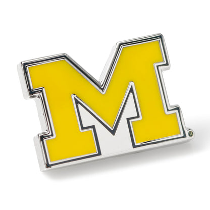 Prendedor de solapa de los Wolverines de la Universidad de Míchigan (NCAA)