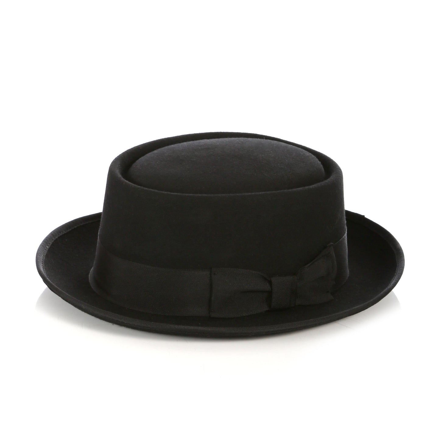 CHARCOAL Wool Pork Pie Hat