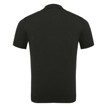 Elevare Knit Polo BLACK - My Men's Shop