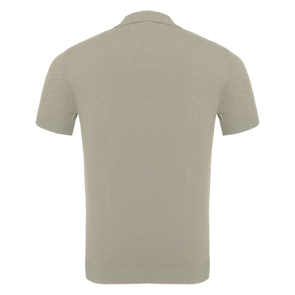 Elevare Knit Polo WHITE - My Men's Shop